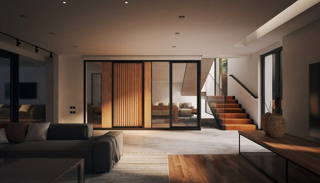 リビング階段の扉後付けで防音 | 費用相場とDIY・選び方を解説