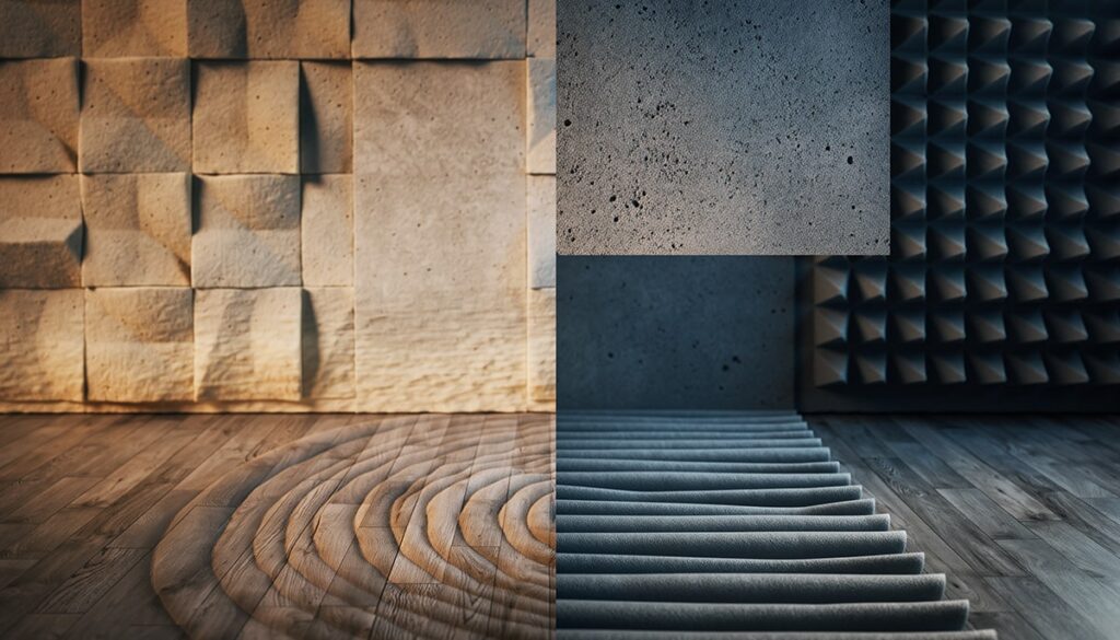 なぜ声は漏れるのか？吸音／遮音と空気／固体伝播音の違い