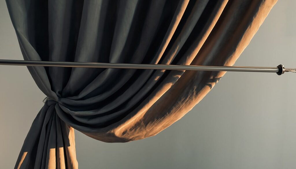 ニトリ防音カーテンを突っ張り棒で設置する際の注意点と隙間対策