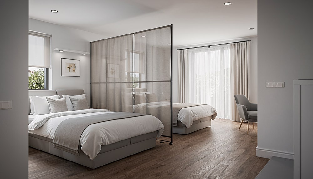 夫婦の寝室を防音パーテーションで快適に！いびきへの効果とおすすめ対策