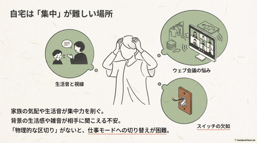 集中ブースでリモート環境を作るメリットと必要性