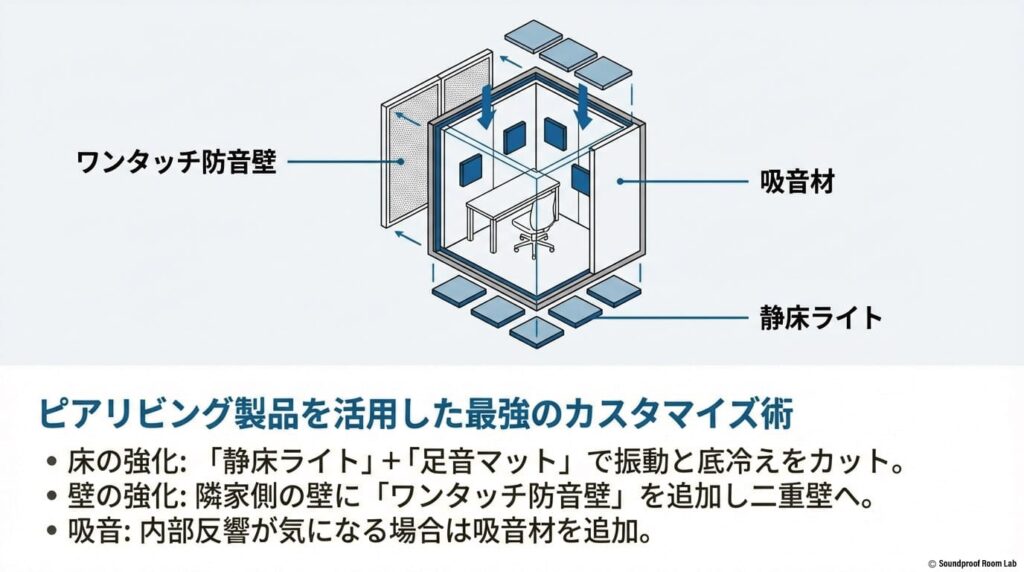 ピアリビング製品を活用した最強のカスタマイズ術
