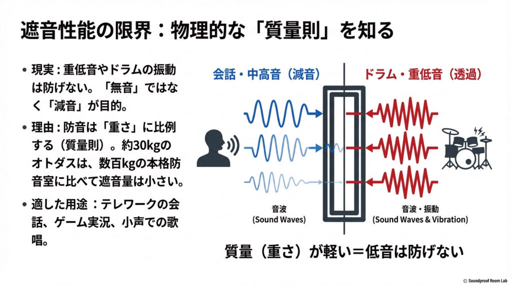 遮音性能の限界と評判から見る失敗する主な原因