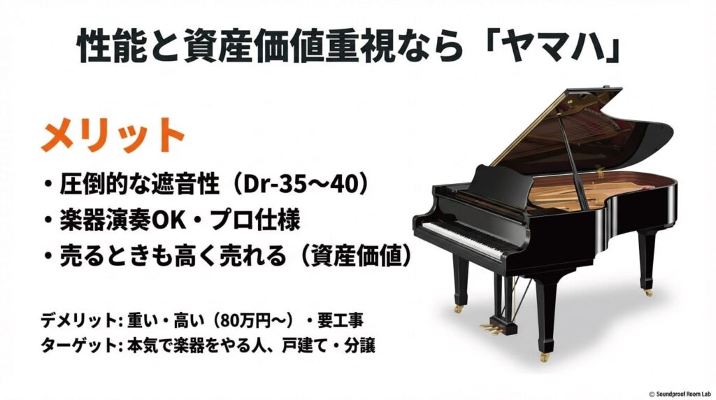 圧倒的な遮音性(Dr-35〜40)と、売却時も高値がつく資産価値というメリットのまとめ