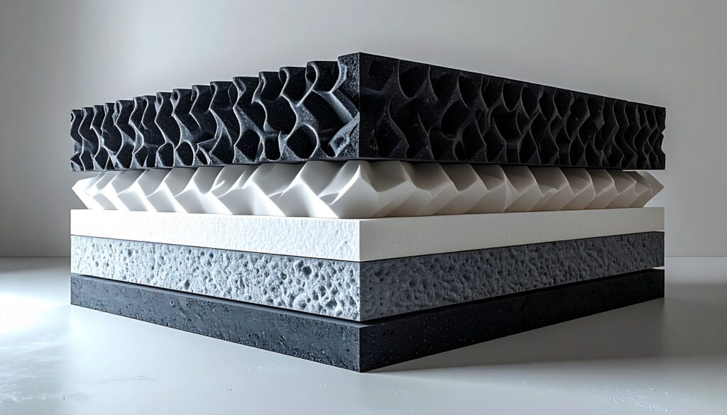 吸音材と遮音材の正しい組み合わせ方と順番 | 適切な配置で防音効果を高める：アイキャッチ画像