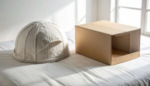 防音はかぶるタイプで解決できる?おすすめ商品や自作でダンボールをかぶる方法を紹介:アイキャッチ画像