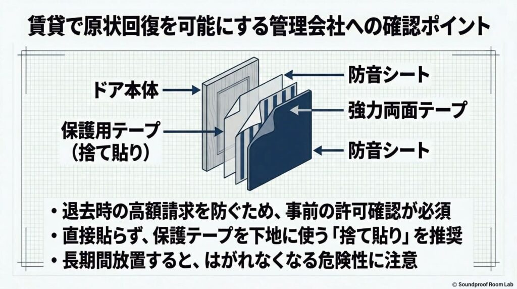 賃貸で原状回復を可能にする管理会社への確認ポイント：図解要約