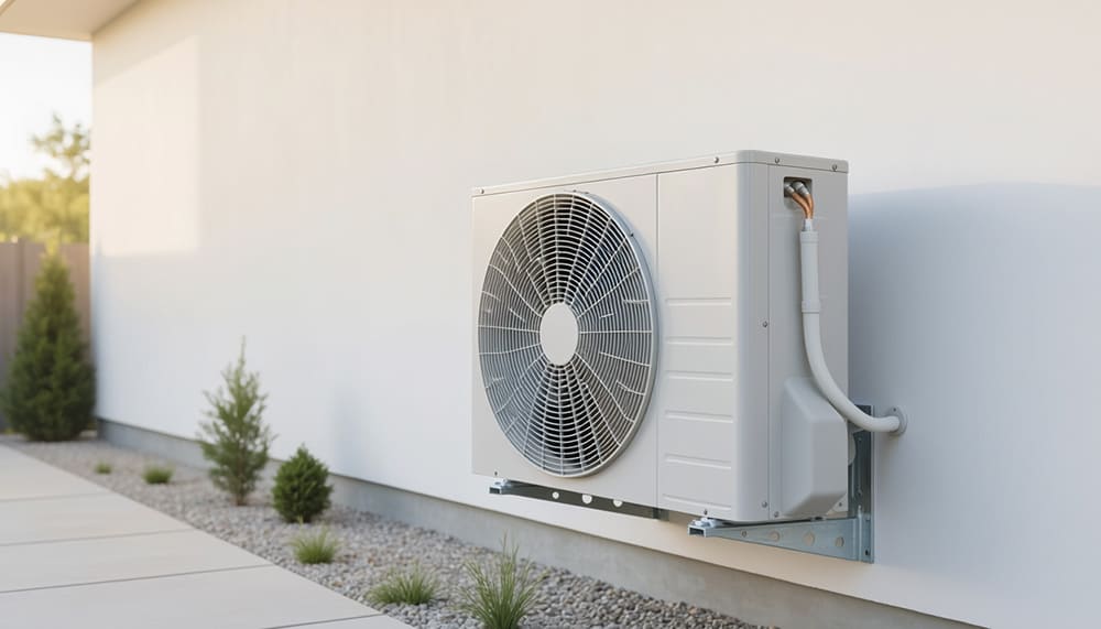 壁掛けエアコン室外機がうるさい問題の原因と解決策を解説：アイキャッチ