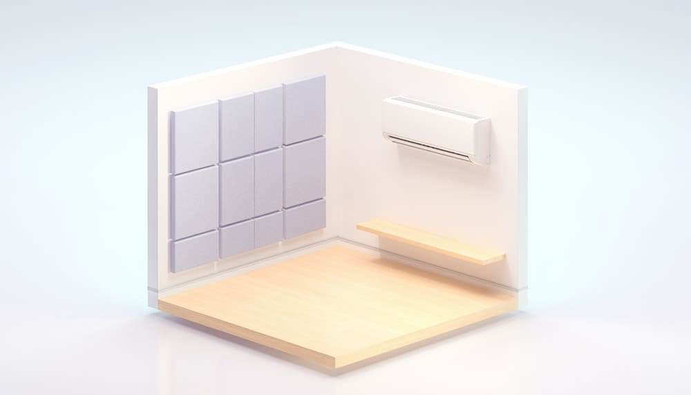 エアコン付き防音室の値段相場は？安く導入するコツも紹介：アイキャッチ